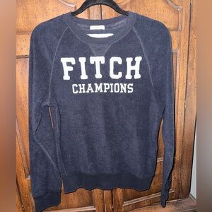 Abercrombie & Fitch Navy Sweatshirt